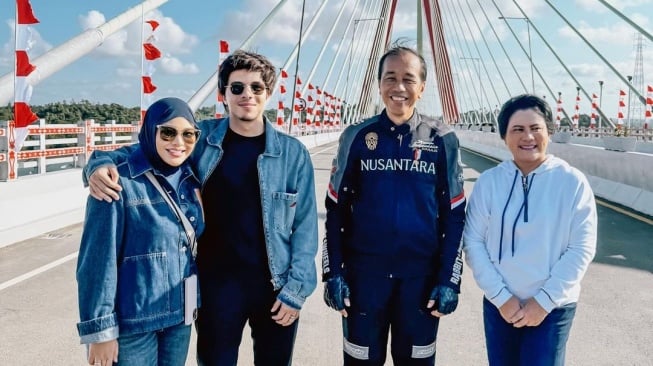 Artis yang ke IKN bersama Presiden Jokowi (Instagram)