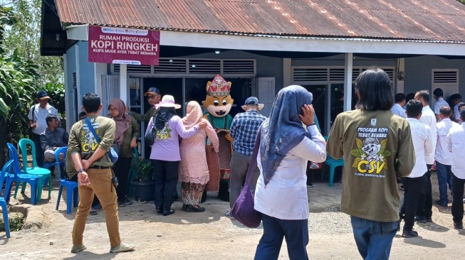 Rumah Kopi Ringkeh yang diresmikan