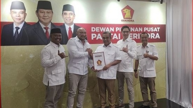 Dapat Rekomendasi Cagub dari Gerindra, De Gadjah : Cuma Wakilnya Belum