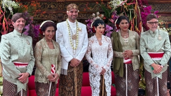 -Foto pernikahan putri Susi Pudjiastuti, Nadine Kaiser (Instagram)