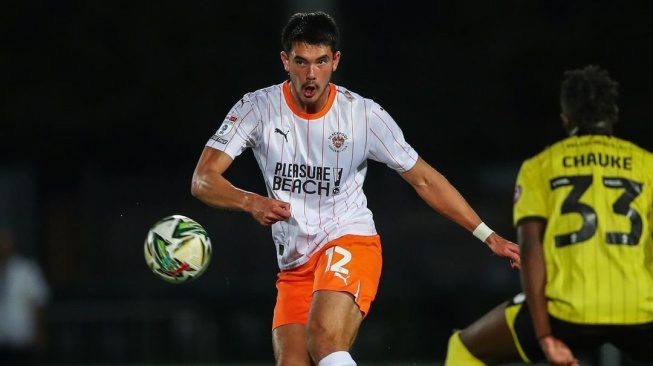 Elkan Baggott bermain di Blackpool (Instagram Elkan Baggott)