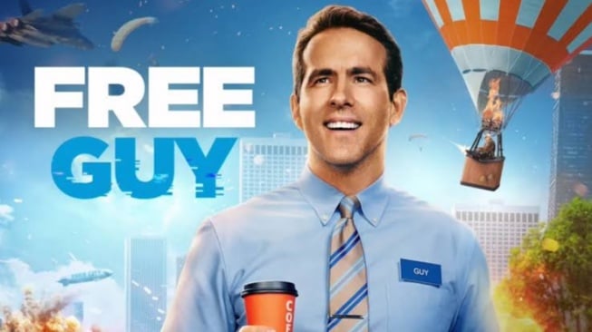 Ulasan Free Guy, Film Berlatarkan Dunia Game yang Dibintangi Ryan Reynolds