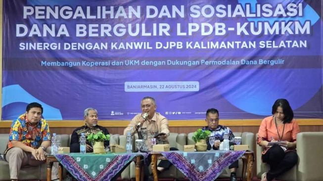 Dongkrak Perekonomian Kalimantan Selatan, LPDB-KUMKM Optimalkan Pengalihan Dana Bergulir