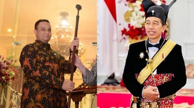 Kolase Presiden Joko Widodo dan Anies Baswedan1 (Istimewa)