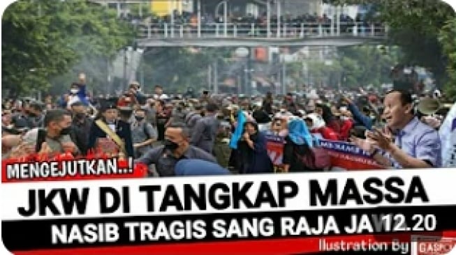 Cek Fakta: Jokowi Ditangkap Massa