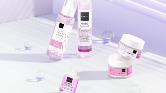 3 Basic Skincare Scarlett Acne Series, Ampuh Hempaskan Jerawat dan Bekasnya