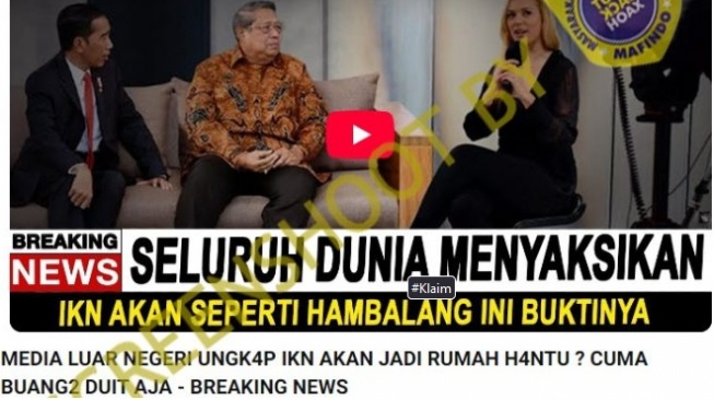 CEK FAKTA: Media Asing Sebut IKN akan Berakhir Seperti Hambalang?