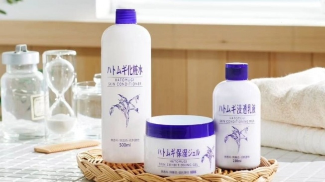 3 Produk dari Hatomugi, Skincare Herbal asal Jepang Atasi Kulit Dehidrasi