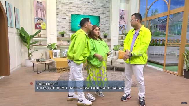 Potret Raffi Ahmad di acara televisi bertajuk FYP (YouTube/TRANS7 OFFICIAL)