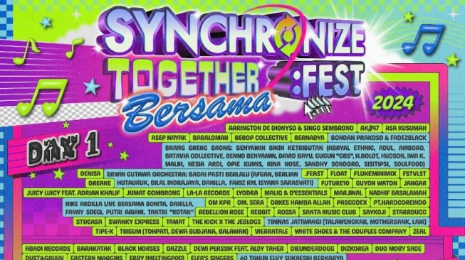 Synchronize Fest 2024 Usung Semangat Kebersamaan Musik Indonesia