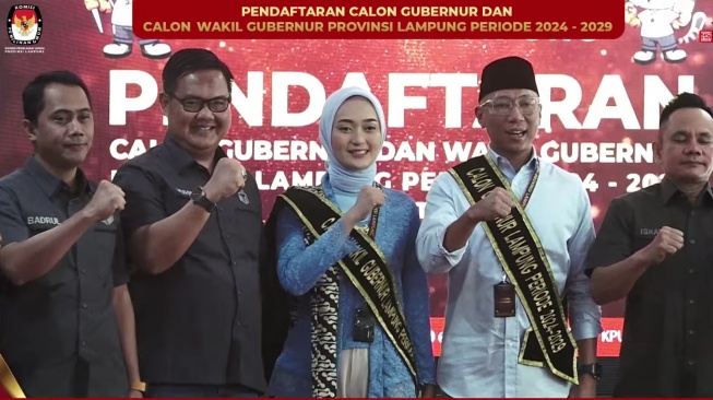 Daftar ke KPU, Mirza-Jihan Janji Bikin Program Pro Rakyat