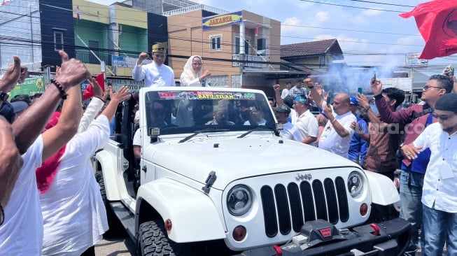 Daftar Pilwakot Pekanbaru: Ida Yulita-Kharisman Naik Becak, Muflihun-Ade Hartati Pakai Jeep