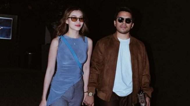 Potret Aaliyah Massaid dan Thariq Halilintar Hadiri Launching Peep Eyewear (Instagram)