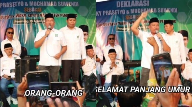 Jadi Cawabup, Orasi Vicky Prasetyo Bikin Warga Bingung: Bercanda Nggak Sih?