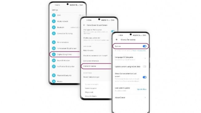 Cara Mematikan Glance di HP Realme, Kembalikan Layar Kunci yang Tenang