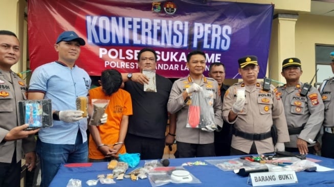 Pelaku Penembakan Mahasiswa PKL di Kantor Bawaslu Lampung Ternyata Bandar Narkoba