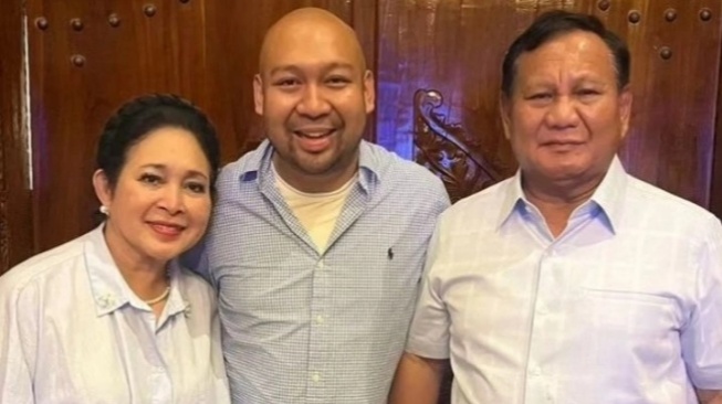 Titiek Soeharto, Didit Hediprasetyo dan Prabowo Subianto (instagram)