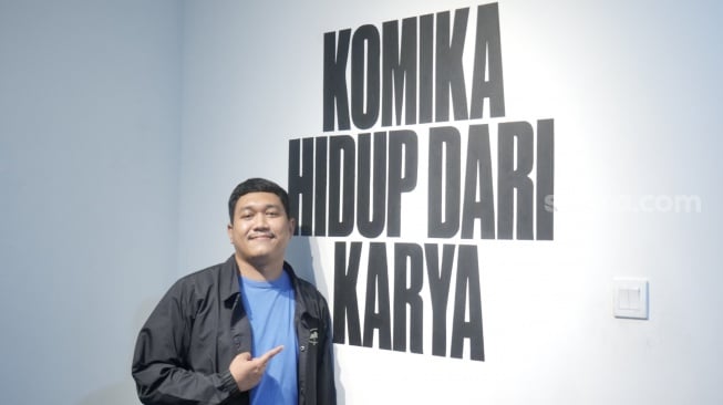 Dany Beler ditemui di Markas Comika, Jakarta, Kamis (22/8/2024) [Suara.com/Hyoga Dewa]