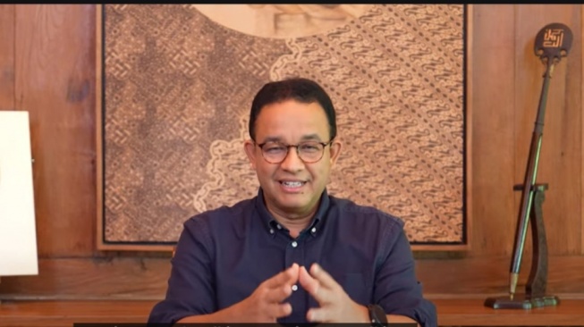 Cek Fakta: Anies Baswedan Membuat Video dengan Latar Belakang Tongkat Pangeran Diponegoro