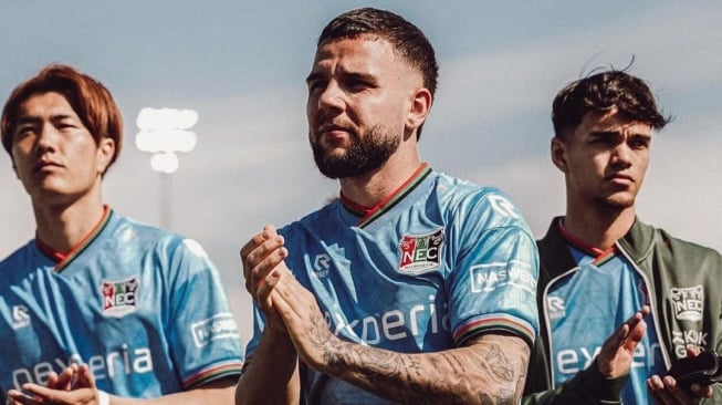 Calvin Verdonk, pemain klub NEC Nijmegen dan skuad Timnas Indonesia (Instagram Calvin Verdonk)