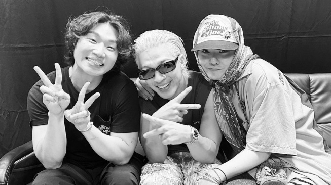 Daesung, G-Dragon dan Taeyang Bigbang [Instagram/@__youngbae__]