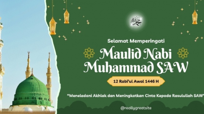 30 Gambar Maulid Nabi 2024