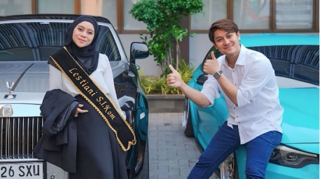 Lesti Kejora dan Rizky Billar (Instagram)