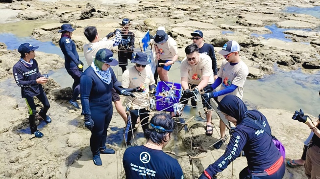 PNM Peduli Tanam Ribuan Pohon Mangrove dan Terumbu Karang di Kalimantan