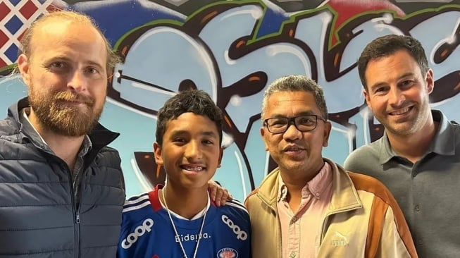 Pemain keturunan Indonesia berdarah Jawa-Batak, Immanuel Dameson Silalahi. Dia saat ini memperkuat Timnas Norwegia U-15. [Dok. Instagram/immanuelsilalahi09]