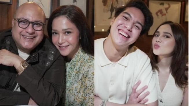 Maia Estianty, Irwan Mussry, El Rumi, dan Syifa Hadju (Instagram/@elelrumi)