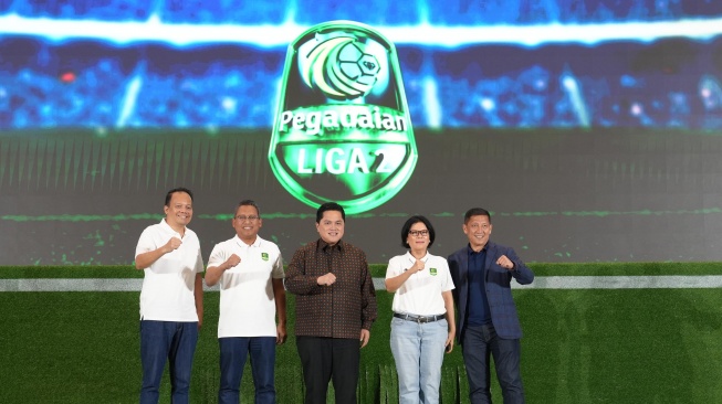 Pegadaian Liga 2 Kembali Hadir, Erick Thohir: Harus Solid Bangun Sepakbola Bersih