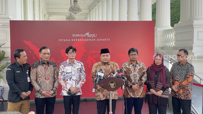 Ketua Dan Komisioner KPU Temui Jokowi Di Istana, Lapor Soal Pelantikan Presiden Hingga Tahapan Pilkada