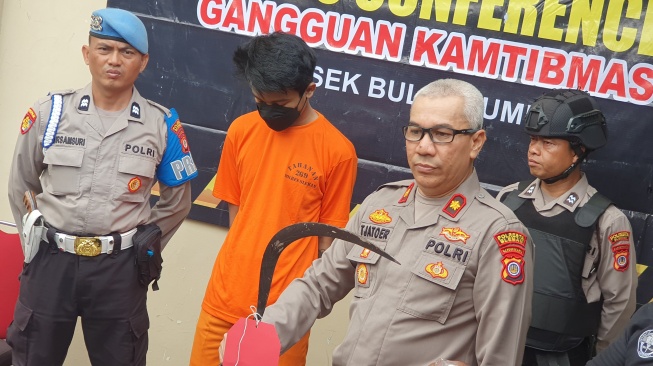 Berawal Ejekan Berujung Pembacokan, Ojol di Sleman Nyaris Tewas Dibacok Pemuda Mabuk