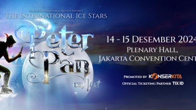 Peter Pan on Ice dari The International Ice Stars Digelar 14  15 Desember 2024 di Plenary Hall - JCC