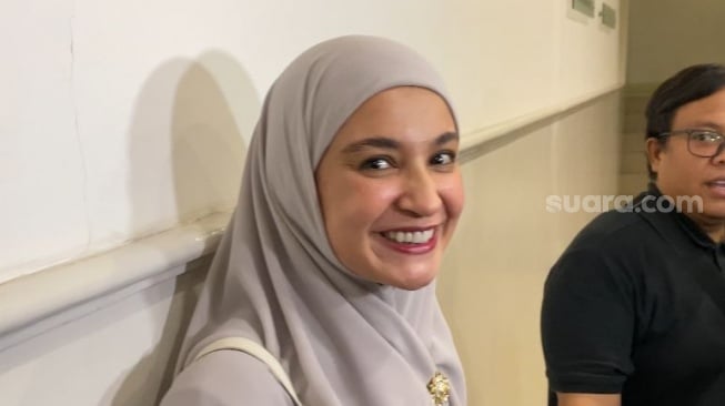 Shireen Sungkar saat ditemui di kawasan Kemang, Jakarta Selatan, Selasa (3/9/2024).