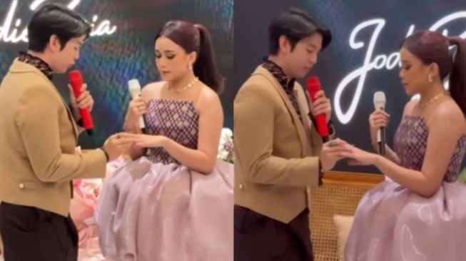 Detik-Detik Brisia Jodie Dilamar Jonathan Alden, Sampai Speechless