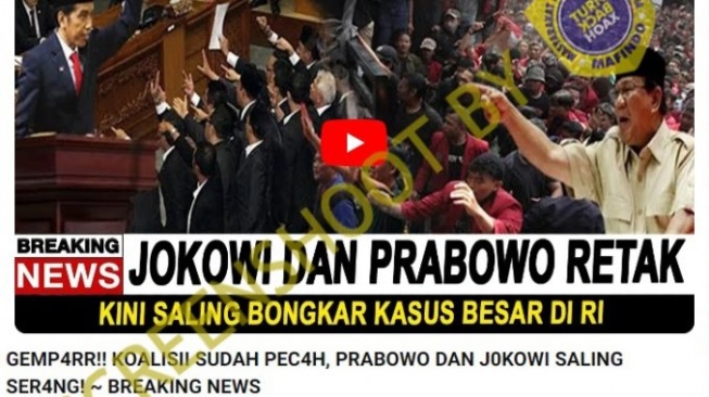 CEK FAKTA: Jokowi dan Prabowo Saling Bongkar Kasus Besar