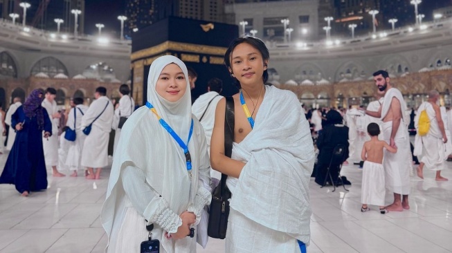 Fajar Sadboy jalani umrah (Instagram)