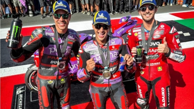 Rangkuman Sprint Race MotoGP San Marino 2024, Pecco Makin Sulit Menang?