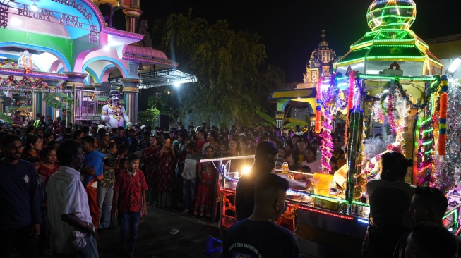 Perayaan Ganesh Chaturthi di Medan. [dok Pemkot Medan]