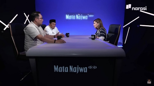 Ridwan Kamil di acara Narasi (YouTube/Najwa Shihab)