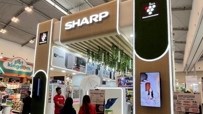 Sharp Ramaikan IIPE 2024, Tawarkan Solusi Udara Bersih Bagi Pecinta Hewan