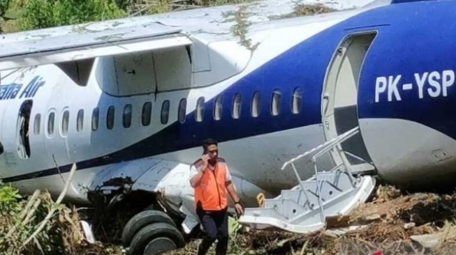 Trigana Air Tergelincir di Bandara Kamanap Serui, Begini Kondisi Penumpang