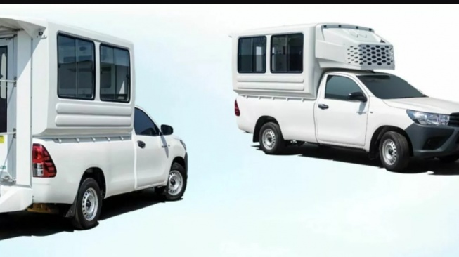Evolusi Toyota Hilux dengan bentuk antimainstream (Carscoops)