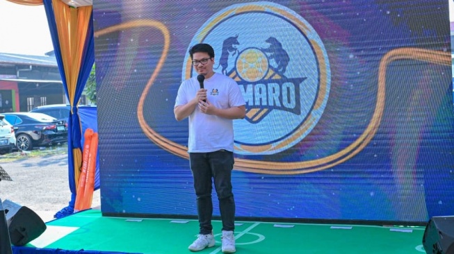 Sekretaris Jenderal Federasi Futsal Indonesia (FFI), Michael Victor Sianipar di Camaro Cup 2024. [Istimewa]