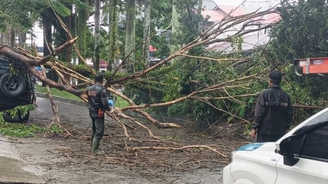 Waspada! Kota Padang Diguyur Lebat Sejak Pagi, Masyarakat Diminta Siaga Bencana