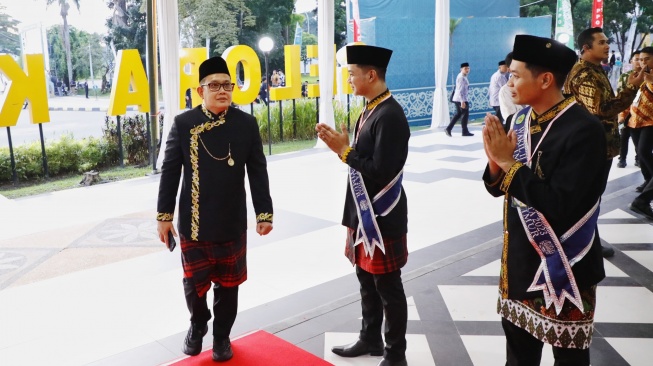 Pj. Gubernur Jawa Timur, Adhy Karyono, dalam Musabaqah Tilawatil Qur'an (MTQ) tingkat nasional ke XXX 2024. (Dok: Pemprov Jatim)