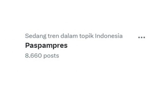 Trending Topic Paspampres. [screenshot]