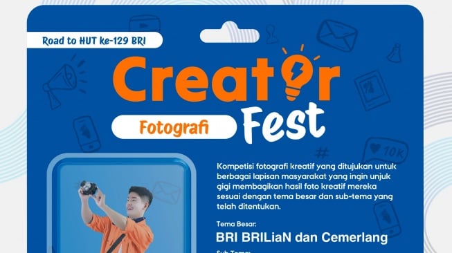 Gelar Kompetisi Creator Fest 2024, BRI Gali Potensi Kreatif Masyarakat