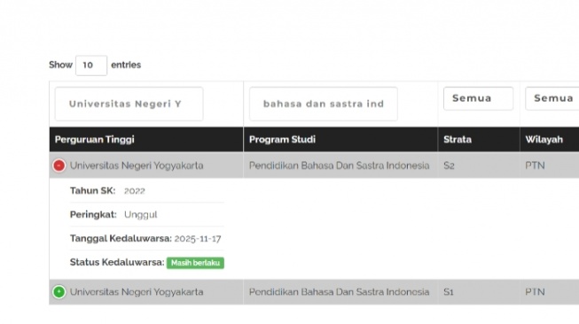 Submit Dokumen Tinggal Beberapa Jam! Ini Cara Cek Akreditasi di BAN-PT untuk CPNS 2024